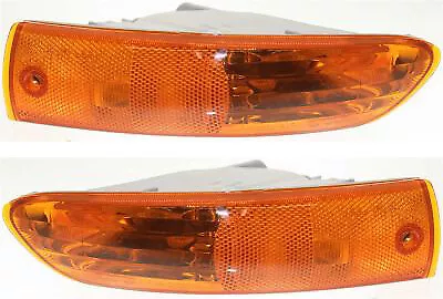 Turn Signal Light For 2002-2005 Mitsubishi Eclipse Plastic Lens LH & RH Set Of 2 • $36.43