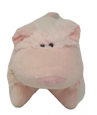 $16.95 • Buy Pillow Pet Pee-Wees Pink Pig Plush Pillow Friend Fluffy
