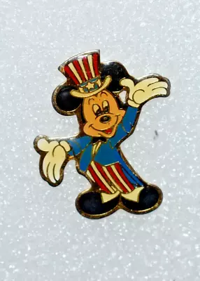 Vintage Disney Pin 1989 Kodak Uncle Sam Mickey Patriotic RARE • $14.39