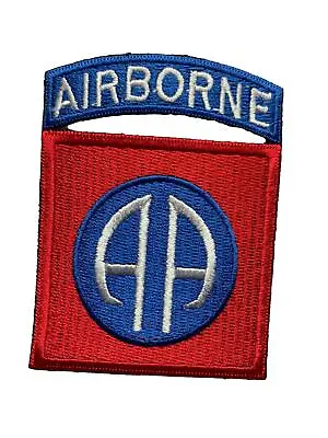 Reproduction World War 2 Era American/US Insignia 82nd Airborne Patch • £3.99