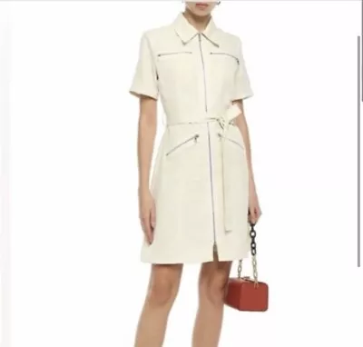 Victoria Beckham Caliko Utility Dress Linen • $95