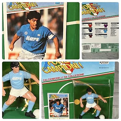 Vintage 1983 FORZA CAMPIONI Diego Maradona Soccer Figure Kenner W/Card NIP • $59.95