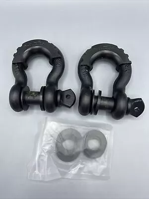 AUTMATCH D Ring Shackle 3/4  Shackles (2 Pack) Break Strength With 7/8 • $32.50