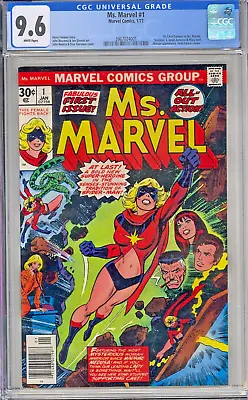 Ms MARVEL # 1 CGC 9.6 BRONZE CAROL DANVERS • $249