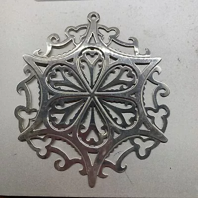 Metropolitan Museum Of Art Snowflake 1990 STERLING Ornament • $94