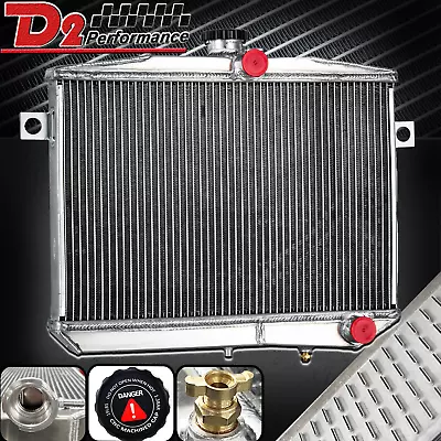 4 Row Aluminum Radiator For 1959-1970 Volvo Amazon P1800 W/B18 B20 GT Manual • $184.95