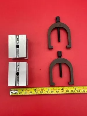 $353 • Buy Starrett 278 V-Blocks & Clamps Set, 1  Capacity, 1-1/4  Wide, 1 5/8  Long  