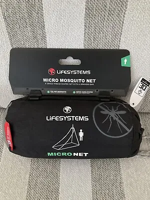 NEW - LIFESYSTEMS MICRO MOSQUITO NET (Single Wedged Shape Net ) • £7.99