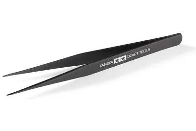 Tamiya 74004 Craft Tools No.4 Straight Tweezers - US Fast Ship 100% Genuine • $9.50