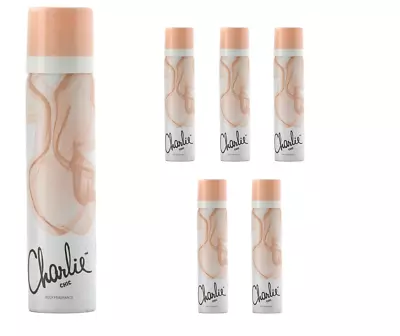 Revlon Charlie Chic Body Spray For Women 75ml X 6 • £9.87