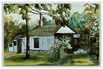 Postcard: NJ First House Built Oil Painting Vineland New Jersey - Unposted • $5.96