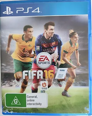 FIFA 16 PS4 EA Sports  Free Postage  • $5.95