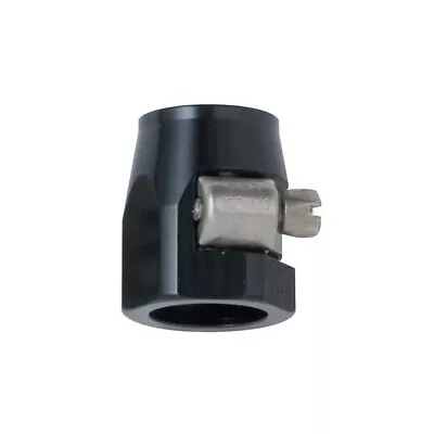 280206 Fragola -6 AN E-Z Clamp Hose End .625  Inside Diameter Aluminum Black USA • $9.99