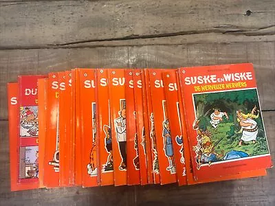 Lot Of 23 Vintage Suske En Wiske Belgium Comic Books • $199.99