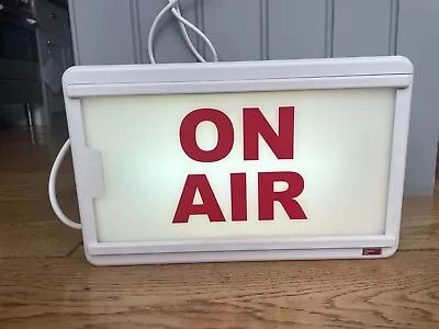 Lovely Vintage Light Box - ON AIR Sign - Light Up - Working • £59