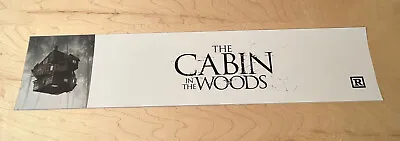 2011 The Cabin In The Woods Movie Theater Mylar Poster 5x25” Chris Hemsworth • $25