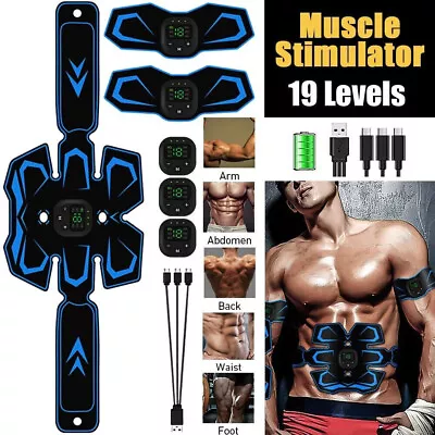 2024 NEW EMS Abdominal Muscle Core Toning Trainer Stimulator Flex Toner Tactical • $22.75