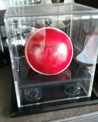 $35.30 • Buy Cricket Ball Display Case Acrylic Perspex - Signed Ball, Memorabilia