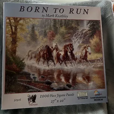 SunsOut Born To Run By Mark Keathley 1000 Piece Jigsaw Puzzle New Sealed • $9.99