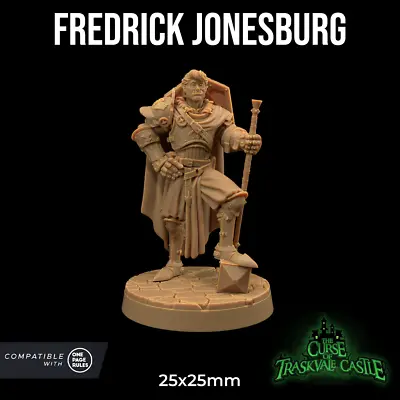 Fredrick - Half Orc Fighter / Paladin Miniature • £6.90