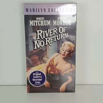 River Of No Return VHS BRAND NEW SEALED Marilyn Monroe Robert Mitchum • $2.57