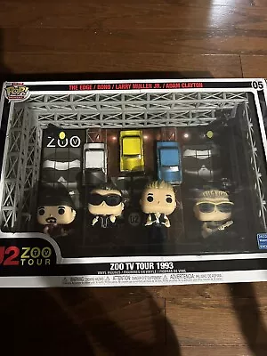 Funko Pop! Moment Deluxe: U2’s Zoo TV Tour 1993 Vinyl Figures 2022 Limited B • $39.98