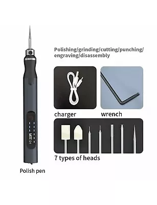 Intelligent Grinding Pen MaAnt D1 Smart Electric Sharpening Mini Dremel Carve • $34