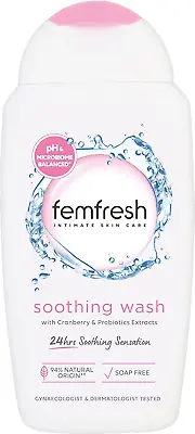 £2.84 • Buy Femfresh Ultimate Care Soothing Wash - Intimate Daily Vaginal Feminine Hygiene &