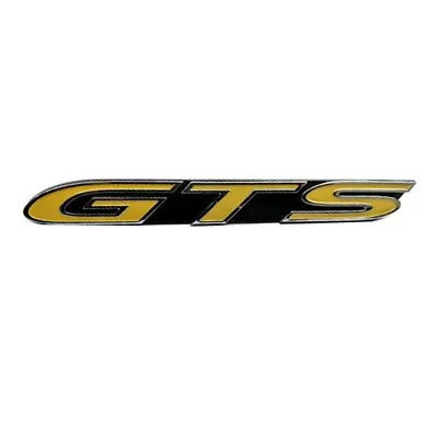 Genuine HSV GTS Grille Badge Yellow With Chrome Rim For VE E2 E3 GTS • $154.99