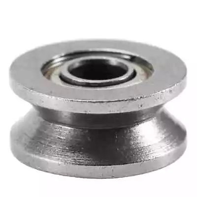 4mm Bore Bearing With 13mm Shielded  Pulley V Groove Track Roller Bearing 4x13x6 • $16.85