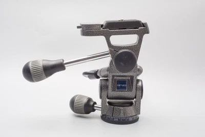 £124.23 • Buy Gitzo G1372M 3 Way Heavy Duty Tripod Head W/ Quick Release Plate, G1372