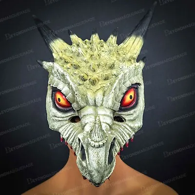 $24.95 • Buy Demon Dragon Full Face Cosplay Halloween Costume Mask