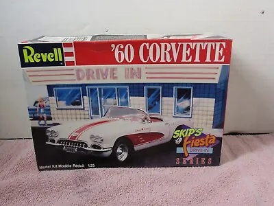 1/25 Revell Model Kit '60 Chevrolet Corvette Skips Fiesta Drive In - Open Box • $14.99