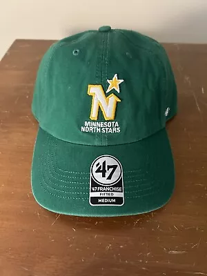 New! Minnesota North Stars 47 Brand Franchise Hat - Size Medium -Vintage NHL Cap • $19.99