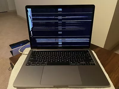 Apple MacBook Pro(13-inch M1 2020) A2338 [For Parts - Broken Screen + Locked] • $279