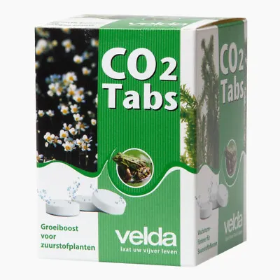 Velda CO2 Pond Plant Nutrient Carbon Dioxide Plant Food Tablets Treats 4000L • £16.95