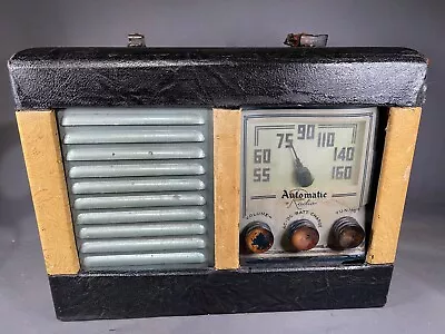 Vintage 1947 Rare Find Model C-60 Automatic Radio Company USA - 4176 • $124