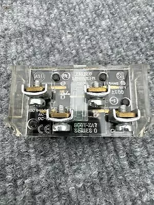 Allen Bradley 800T-XA7 Ser C Contact Block Used • $17.99