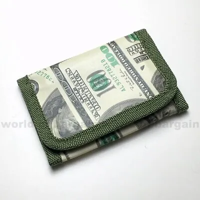 LUCKY WALLET Tri-Fold FRANKLIN $100 US Dollar Bill Novelty Gift Idea Vinyl B68 • $7.94