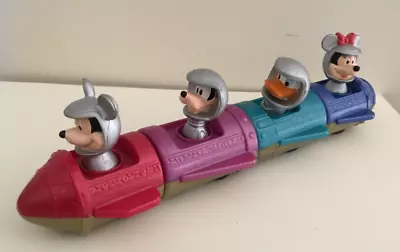 Vintage McDonalds Toys Disney Mickey Mouse Rocket Ride - All 4 Connecting Toys • $25