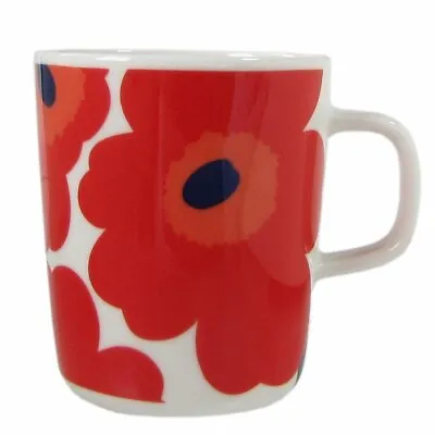 Marimekko Unikko Red Mug 250 Ml From Japan • $41.68