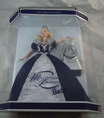 2000 Mattel Barbie Millenium Princess Doll W/Keepsake 24154 • $29.99