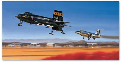 First Re-Entry - By Mike Machat - X-15 • $135