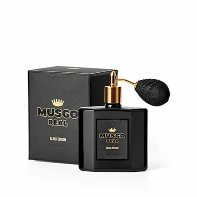 Claus Porto Musgo Real Eau De Toilette Black Edition Mens Spray 100ml • $115
