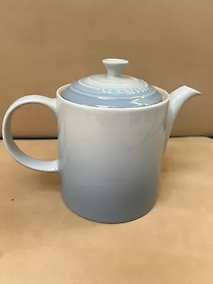 Le Creuset Medium Grand Teapot Coastal Blue 1.3L Stoneware • £29.99