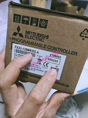 New In Box Mitsubishi Programmable Controller PLC FX3U-128MR/ES-A DHL Or FedEX • $475