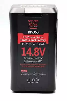 AVC BP360 Lithium Ion Professional V-Mount Battery 14.8V 24.3Ah 360Wh • $499