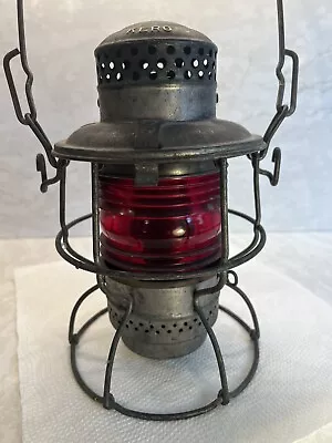 Monon Railroad Adlake Lantern Red Globe • $450