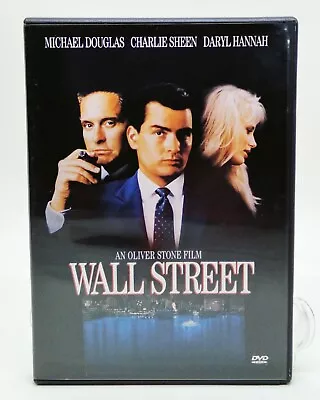 Wall Street (DVD 1987 Widescreen) Michael Douglas Charlie Sheen Oliver Stone • $6.07