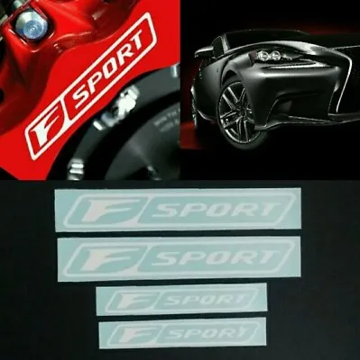 F SPORT F-SPORT Lexus Brake Caliper Decal Stickers Hi-Temp - 6 Diff Colors  • $7.89